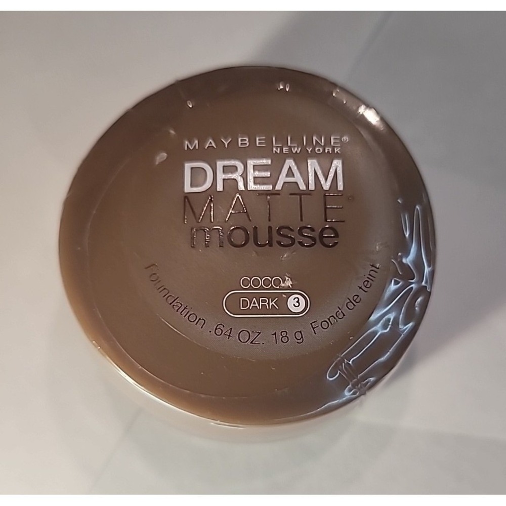 Cocoa Dark 3 Maybelline Dream Matte Mousse Foundation * SHIPS FAST * NEW & FRESH